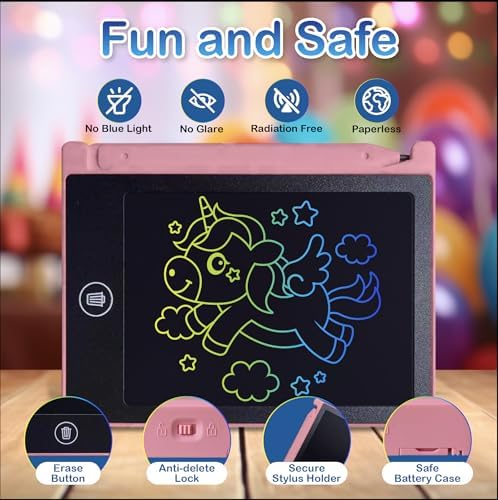 Party Favor Mini LCD Writing Tablet for Kids 12 Pack