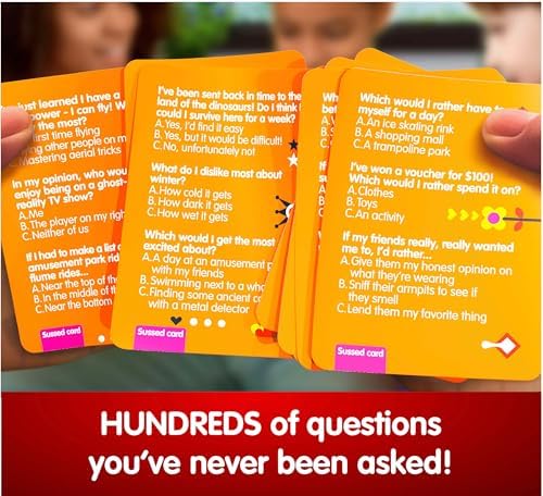 Sussed What Would You Do Travel Card Game - Orange Pack