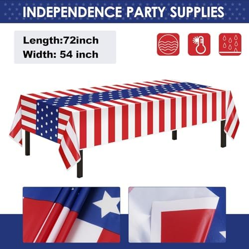Childom Patriotic Party Supplies 152Pcs Set