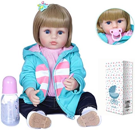 iCradle 22 Inch Reborn Baby Doll Realistic Handmade