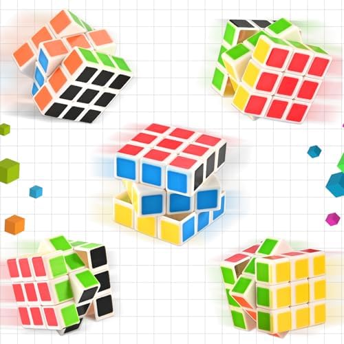 GOLDGE 40 Mini Cube Puzzles 3x3 Fun Toys