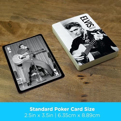 AQUARIUS Elvis Themed Playing Cards Deck