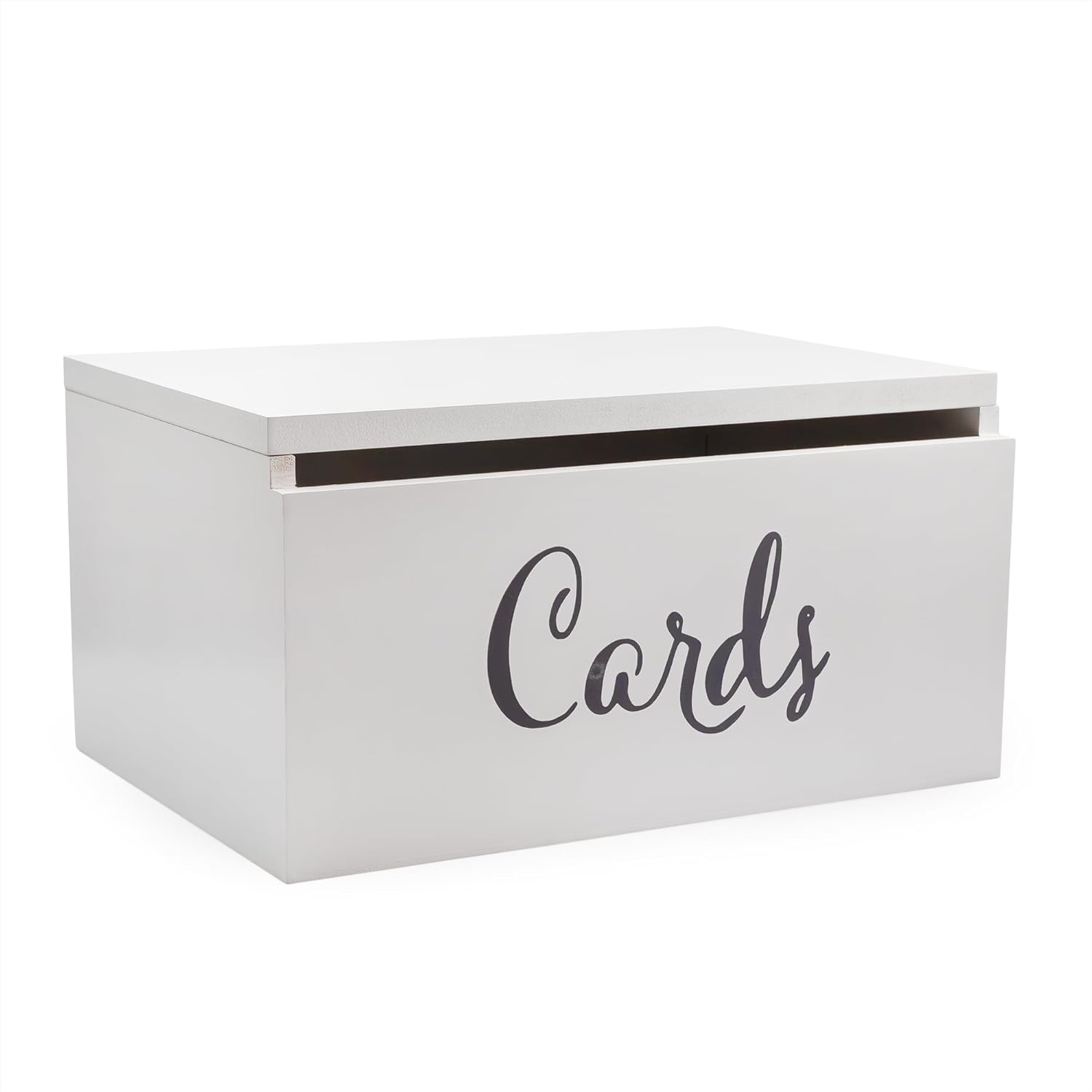 Darware Wooden Wedding Card Box for Reception White