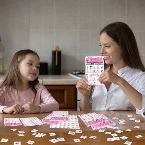 Liliful 35 Pcs Spa Party Bingo Set for 24 Players