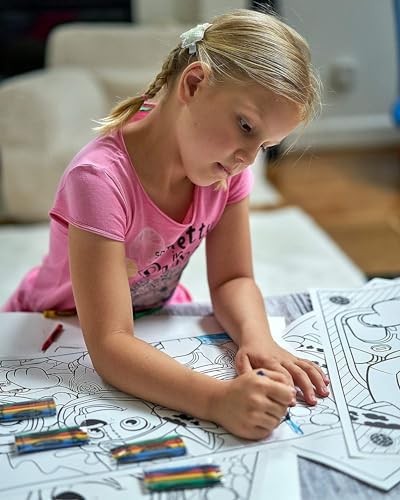 CrayonKing 25 Sets of 4-Packs 100 Bulk Crayons - Non-Toxic