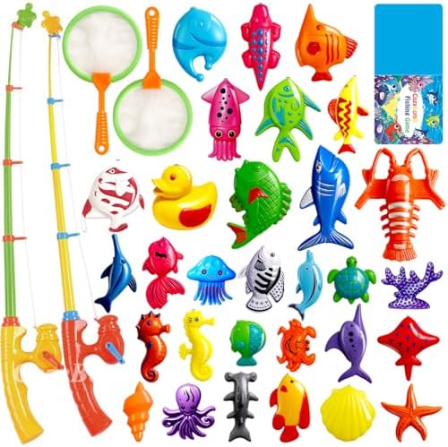 CozyBomB Magnetic Fishing Game Set for Kids