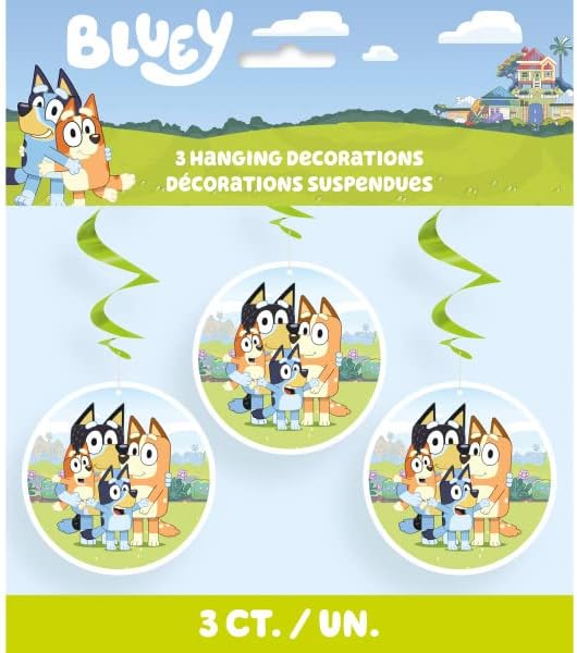 Bluey Birthday Party Supplies Bundle Pack