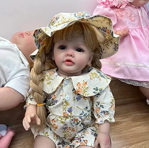 60CM Standing Realistic Toddler Reborn Baby Doll Girl Princess Betty
