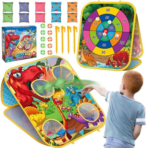 2-in-1 Bean Bag Toss Game for Kids