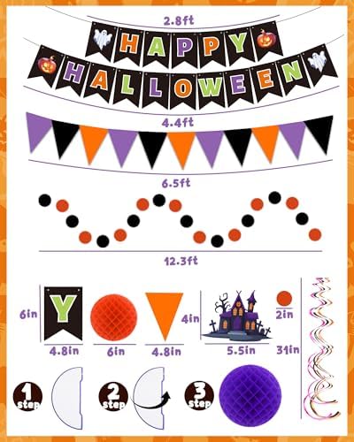 Halloween Party Decorations Indoor Set