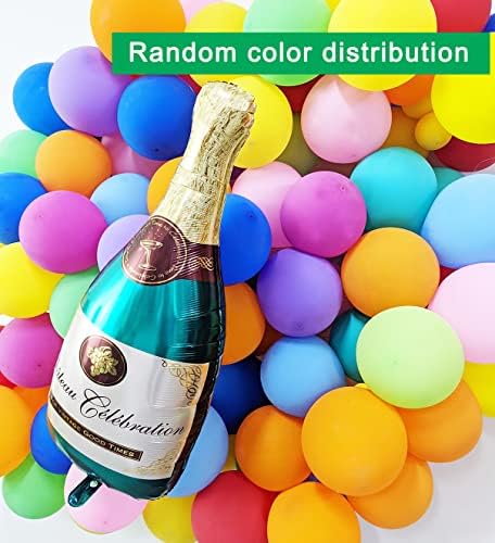 Runch 100pcs 12inch Multicolor Latex Balloons