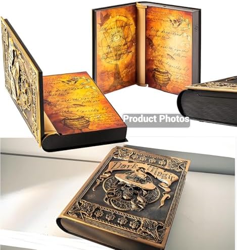 Halloween Decorations Spell Book with Sound and Light