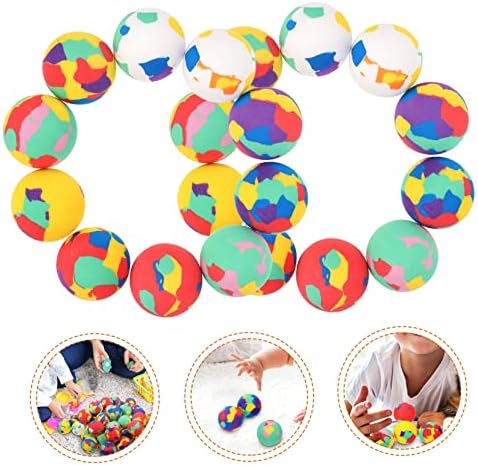 50Pcs Colorful EVA Bouncy Balls for Kids
