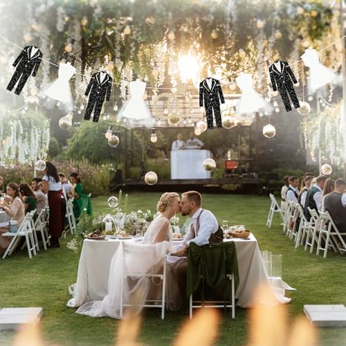 Tedercle Wedding Dress Garland Banner Set