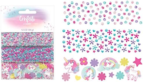 Dazzling Enchanted Unicorn Confetti Pack - 12 oz