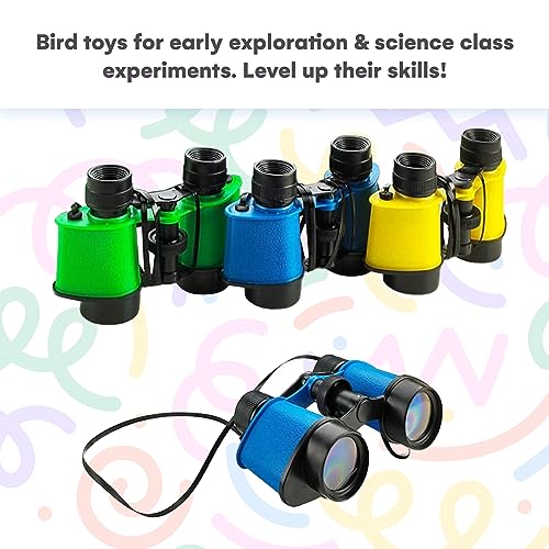 Kicko Toy Binoculars for Kids - Pack of 12