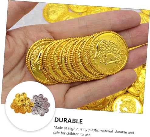 Plastic Pirate Treasure Coins for Parties and Events