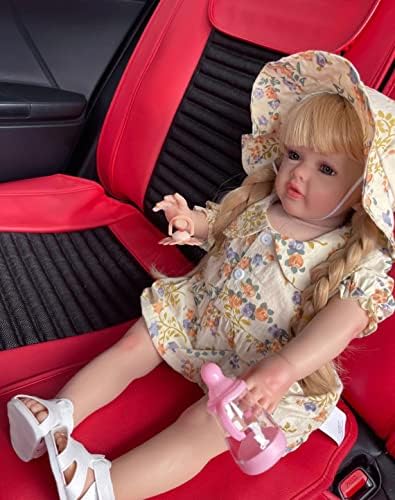 60CM Standing Realistic Toddler Reborn Baby Doll Girl Princess Betty