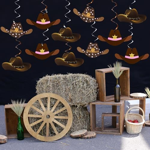 Maxdot 42 Pcs Western Cowboy Party Decorations