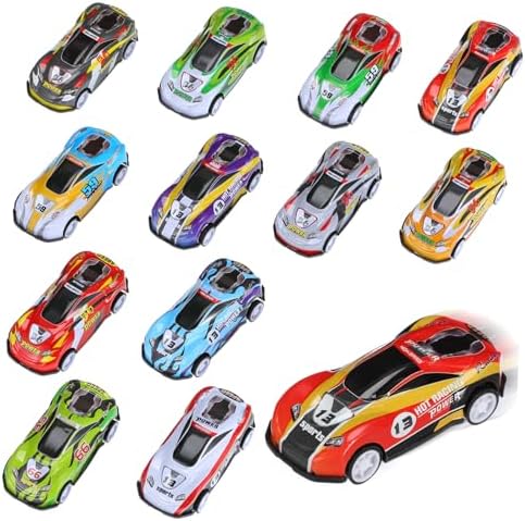 25Pcs Alloy Pull Back Cartoon Cars for Kids Parties and Classroom Rewards