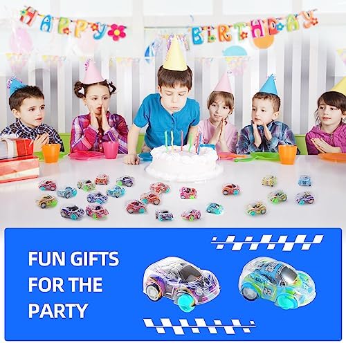 50 Pcs Mini Pull Back Cars Set for Kids