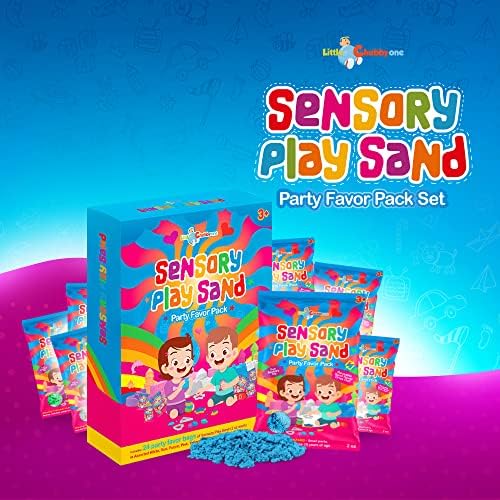 Little Chubby One Sensory Play Sand 24 Count Set