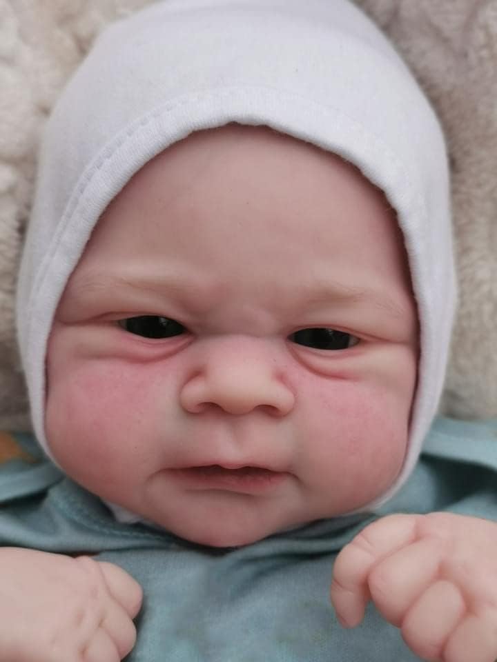 18 Inch Reborn Baby Doll Lifelike Handmade Newborn Genesis Boy Collectible