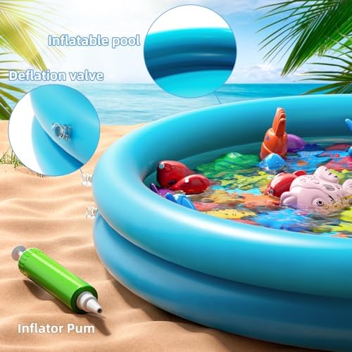 Pool Fishing Toy Game for Kids Ages 3-8