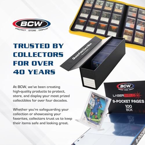 BCW 800ct Trading Card Storage Boxes 3 Pack