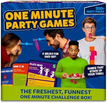 One Minute Party Games - 200 Pieces Challenge Box