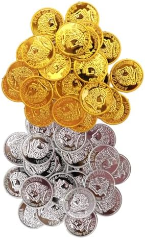 Pirate Treasure Coins for Party Fun and Play
