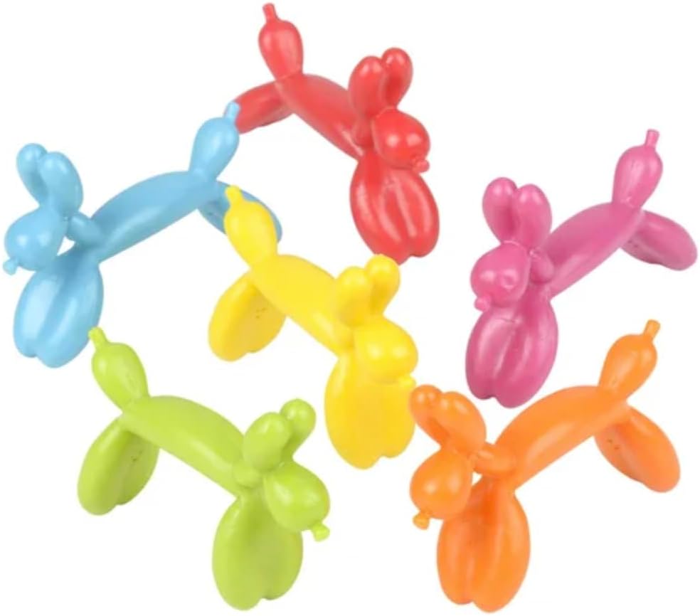 Nikkis Knick Knacks Mini Balloon Dog Bendable Toys Set of 12
