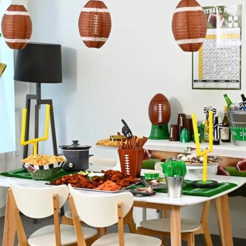 Amscan Pretty Party Centerpiece Plastic Football Goal Design
