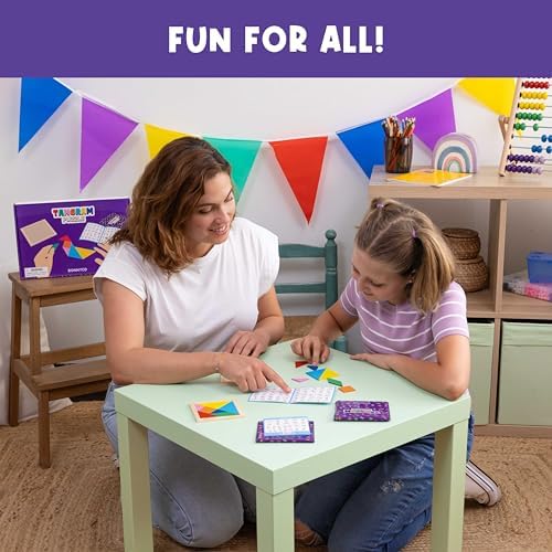 Tangram Puzzle Wooden Set 30 Kids Party Favors