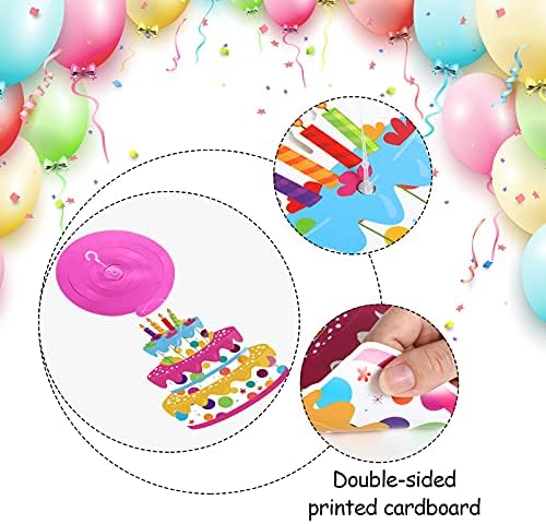 Outus 30 Pcs Birthday Foil Streamer Decorations