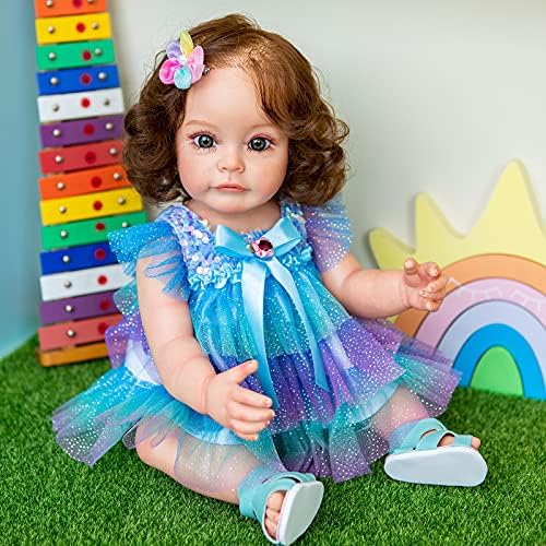 iCradle 22 Inch Realistic Reborn Baby Girl Doll