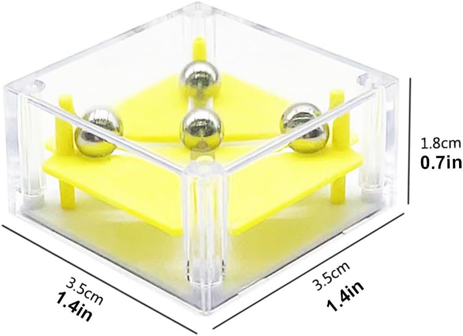 24 Pcs Brain Puzzle Cubes Balance IQ Maze Game