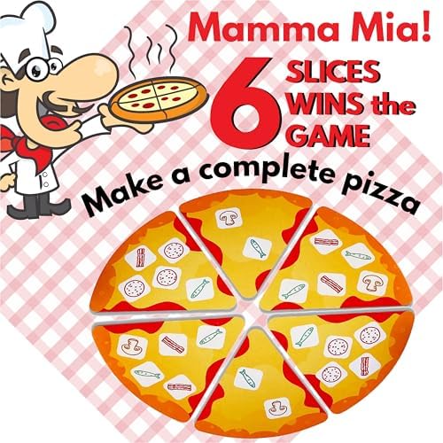 University Games Pizza Party Dice Game for Kids and Families