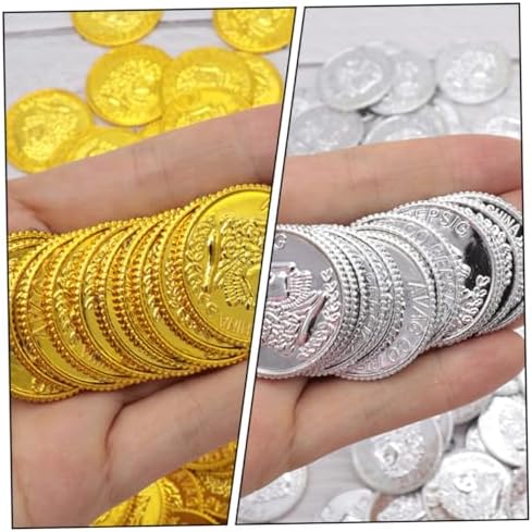 Plastic Pirate Treasure Coins for Parties and Events
