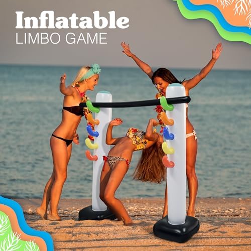 4Es Novelty Inflatable Limbo Game 62 for Kids Adults