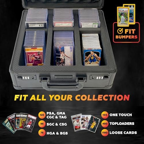 SLAB ARMOR 120 3 Row Psa Graded Card Storage Box