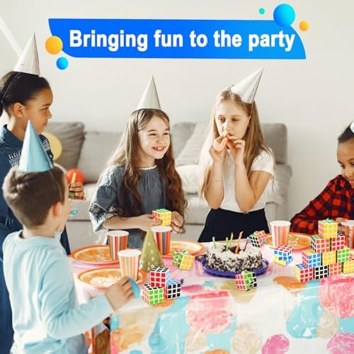 GOLDGE 40 Mini Cube Puzzles 3x3 Fun Toys