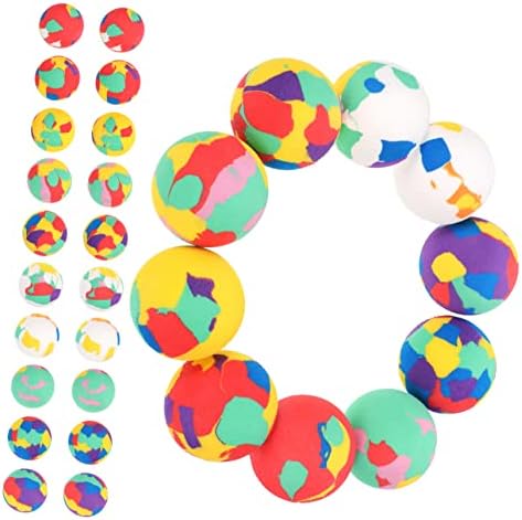 50Pcs Colorful EVA Bouncy Balls for Kids