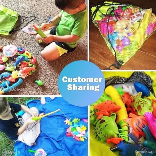 CozyBomB Magnetic Fishing Game Set for Kids