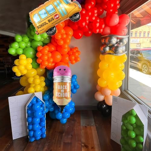 158pc Back to School Balloon Garland Kit