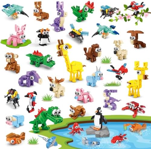 30 Packs Animal Party Favors for Kids