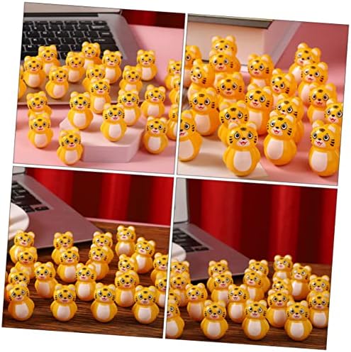 20pcs Tiger Wobbling Toy for Boys Girls Desktop Decor