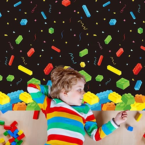Chiazllta 3 Pcs Building Blocks Tablecloth Set