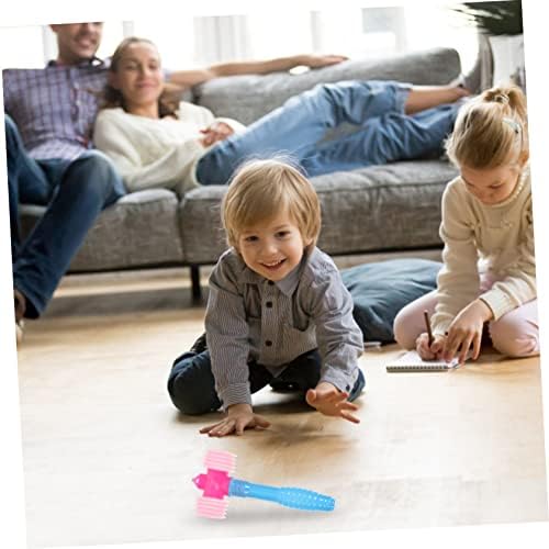IMIKEYA 10pcs Squeaky Plastic Hammer Toys for Kids
