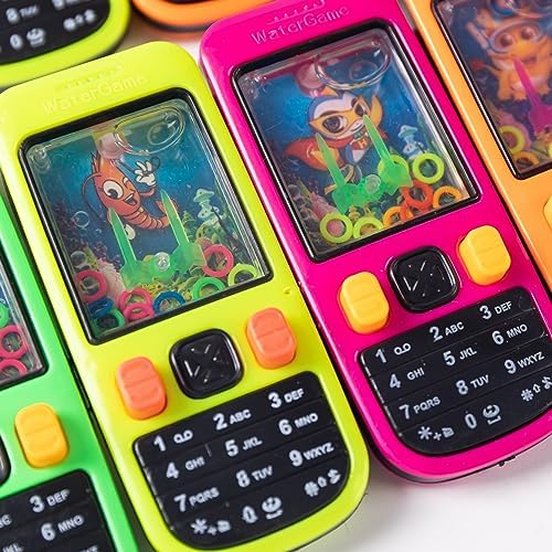 24 Pack Water Ring Toss Handheld Games for Kids